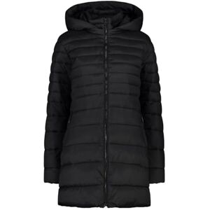 CMP Women's Parka Da Donna in Nylon Con Cappuccio Removibile Jacket, Black, 42 CMP Women's Parka Da Donna in Nylon Con Cappuccio Removibile Jacket, Black, 42