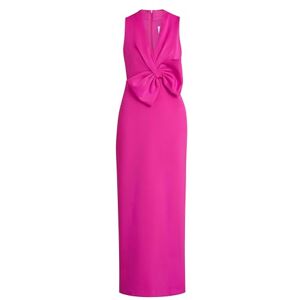 Gina Bacconi Women's Maxi Dress with Bow Detail Cocktail, HOT Pink, 12 Gina Bacconi Women's Maxi Dress with Bow Detail Cocktail, HOT Pink, 12