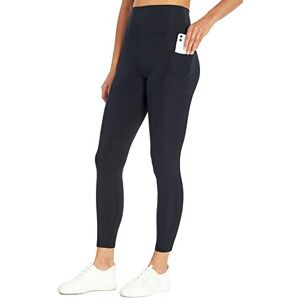 Bally Total Fitness Women's High Rise Pocket Ankle Legging, Black, Medium Bally Total Fitness Women's High Rise Pocket Ankle Legging, Black, Medium