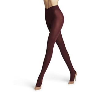 FALKE Women's Softmerino W Ti Wool Cotton Thick Plain 1 Pair Tights, Red Barolo 8596, S FALKE Women's Softmerino W Ti Wool Cotton Thick Plain 1 Pair Tights, Red Barolo 8596, S