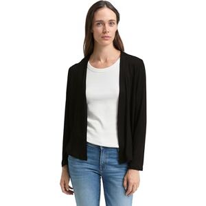 TOM TAILOR Women's Basic Summer Cardigan, 29999 Black, M TOM TAILOR Women's Basic Summer Cardigan, 29999 Black, M