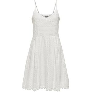 ONLY Women's Dress 15204799, White, 10 ONLY Women's Dress 15204799, White, 10
