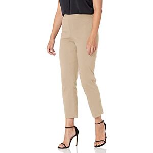 Briggs New York Briggs womens589ASA3BRSuper Stretch Millennium Slimming Pull-on Ankle Pant Pants Beige - Briggs New York Briggs womens589ASA3BRSuper Stretch Millennium Slimming Pull-on Ankle Pant Pants Beige -