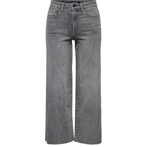 ONLY Onlann-Madison Hw Crop Wd DNM Soo619Noos, Medium Grey Denim, L / 30L ONLY Onlann-Madison Hw Crop Wd DNM Soo619Noos, Medium Grey Denim, L / 30L