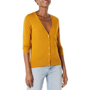 Amazon Essentials Women's Lightweight Cardigan Sweater, Caramel, S Amazon Essentials Women's Lightweight Cardigan Sweater, Caramel, S