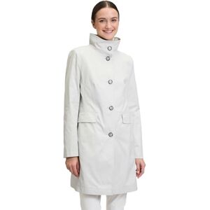 Gil Bret Women's Summer Coat with Stand-Up Collar, Glacier White, 16 Gil Bret Women's Summer Coat with Stand-Up Collar, Glacier White, 16