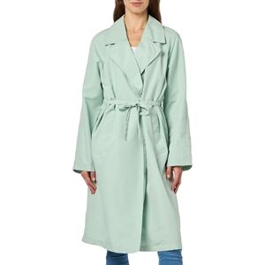 VERO MODA Women's Vmneel Long Trench Coat, Silt Green, L VERO MODA Women's Vmneel Long Trench Coat, Silt Green, L