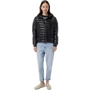 Tommy Hilfiger Women’s Hooded Down Jacket with Zip, Black (Black), M Tommy Hilfiger Women’s Hooded Down Jacket with Zip, Black (Black), M