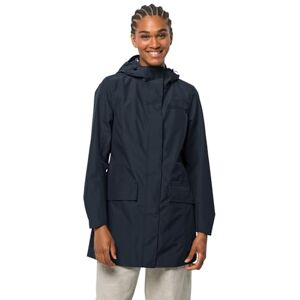 Jack Wolfskin Women's Cape York Paradise Coat W Coat, Night Blue, XS, night blue, XS Jack Wolfskin Women's Cape York Paradise Coat W Coat, Night Blue, XS, night blue, XS