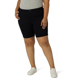 Lee Women's Regular Fit Chino Walkshort, Black, 14 Lee Women's Regular Fit Chino Walkshort, Black, 14