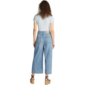 Tommy Hilfiger Women's Wide Leg Sia High Waist Cropped Jeans, Blue (Sia), 29W Tommy Hilfiger Women's Wide Leg Sia High Waist Cropped Jeans, Blue (Sia), 29W