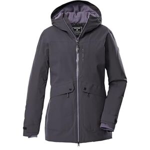 killtec KOW 16 WMN PRK 43310-000 Women's Outdoor Parka/Functional Parka with Hood, Metal, 46 killtec KOW 16 WMN PRK 43310-000 Women's Outdoor Parka/Functional Parka with Hood, Metal, 46