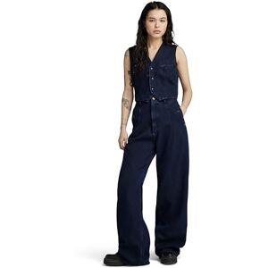 G-STAR Women's Denim Waistcoat , Blue (rinsed D24207-C456-082), M G-STAR Women's Denim Waistcoat , Blue (rinsed D24207-C456-082), M