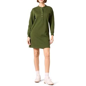 Amazon Essentials Women's Knit Henley Sweatshirt Dress (Available in Plus Size), Dark Olive, XS Amazon Essentials Women's Knit Henley Sweatshirt Dress (Available in Plus Size), Dark Olive, XS