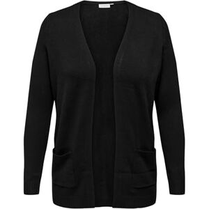 ONLY Caresly L/S Open Cardigan KNT Noos Women's Cardigan, Black, XL Plus ONLY Caresly L/S Open Cardigan KNT Noos Women's Cardigan, Black, XL Plus