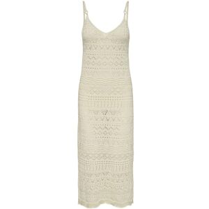 ONLY Onlavina Life Strap Dress KNT, Ecru, L ONLY Onlavina Life Strap Dress KNT, Ecru, L