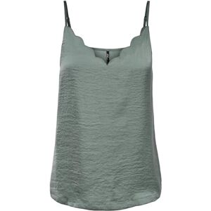 ONLY Women's ONLDEBBIE Singlet NOOS WVN T-Shirt, Balsam Green, 6 UK (Manufacturer Size:34) ONLY Women's ONLDEBBIE Singlet NOOS WVN T-Shirt, Balsam Green, 6 UK (Manufacturer Size:34)