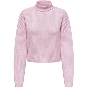 ONLY Female Knitted Jumper Onlmelanie Knitted Jumper, Pink Lady, XS ONLY Female Knitted Jumper Onlmelanie Knitted Jumper, Pink Lady, XS