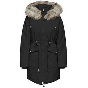 ONLY Onlsylvi Life CC OTW Women's Parka Jacket Short Parka, black, S ONLY Onlsylvi Life CC OTW Women's Parka Jacket Short Parka, black, S
