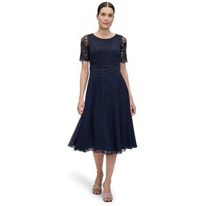 Vera Mont Women's 0113/4825 Party Dress, Blue (Night Sky 8541), 12 (Manufacturer Size: 38) Vera Mont Women's 0113/4825 Party Dress, Blue (Night Sky 8541), 12 (Manufacturer Size: 38)