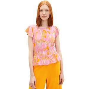 Tom Tailor Denim Women's 1036582 Blouse, 31704 Abstract Pink Print, M Tom Tailor Denim Women's 1036582 Blouse, 31704 Abstract Pink Print, M
