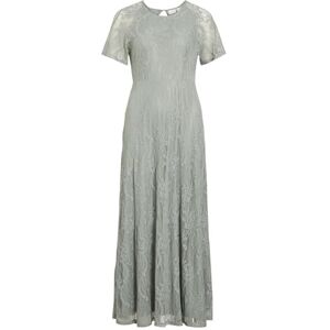Vila Women's Vifemma S/S Lace Dress-Noos/Dc, Green Milieu, XL Vila Women's Vifemma S/S Lace Dress-Noos/Dc, Green Milieu, XL