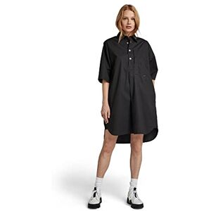 G-STAR Women's Shirt Dress 2.0 , Black (dk black D23219-4481-6484), S G-STAR Women's Shirt Dress 2.0 , Black (dk black D23219-4481-6484), S