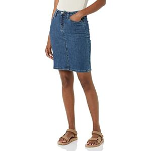 Amazon Essentials Women's Classic 5-Pocket Denim Skirt (Available in Plus Sizes), Medium Wash, 20 Amazon Essentials Women's Classic 5-Pocket Denim Skirt (Available in Plus Sizes), Medium Wash, 20