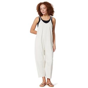 Amazon Essentials Women's Oversized-Fit Sleeveless Jumpsuit, Oatmeal Heather, X-Small Amazon Essentials Women's Oversized-Fit Sleeveless Jumpsuit, Oatmeal Heather, X-Small