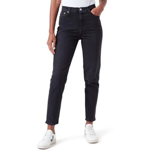 Calvin Klein Women’s Mom Fit Jeans, Black (Denim Black), 33W Calvin Klein Women’s Mom Fit Jeans, Black (Denim Black), 33W