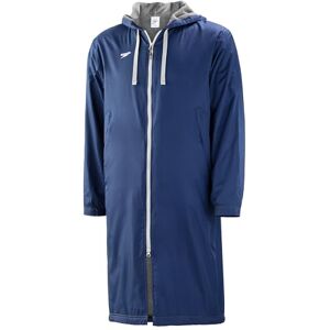 Speedo Unisex-Adult Parka Jacket Fleece Lined Team Colors Navy Speedo Unisex-Adult Parka Jacket Fleece Lined Team Colors Navy