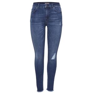 ONLY Female Skinny Jeans ONLBLUSH Medium Waist Skinny Fit Jeans, Blue (Medium Denim Blue), X-Small ONLY Female Skinny Jeans ONLBLUSH Medium Waist Skinny Fit Jeans, Blue (Medium Denim Blue), X-Small