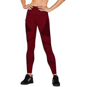Lorna Jane Formation Core F/L Tight Leggings Dark Red, XX-Small Lorna Jane Formation Core F/L Tight Leggings Dark Red, XX-Small