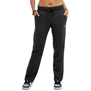Champion Women's, Powerblend, Fleece, Comfortable Lounge Pants, 31" Sweatpants, Black, S Champion Women's, Powerblend, Fleece, Comfortable Lounge Pants, 31" Sweatpants, Black, S