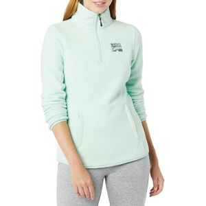 Amazon Essentials Disney Marvel Star Wars Princess Women's Polar Fleece Quarter-Zip Mock Jackets, Marvel Comic Logo, M Amazon Essentials Disney Marvel Star Wars Princess Women's Polar Fleece Quarter-Zip Mock Jackets, Marvel Comic Logo, M