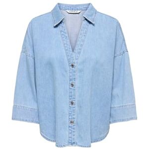 ONLY Onlmontes 3/4 DNM Shirt Gua Noos ONLY Onlmontes 3/4 DNM Shirt Gua Noos