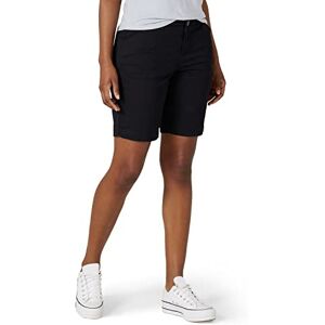 Lee Women's Regular Fit Chino Bermuda Short, Jet Black, 10 Lee Women's Regular Fit Chino Bermuda Short, Jet Black, 10