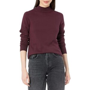 Amazon Essentials Women's Lightweight Roll Neck Long-Sleeve Jumper (Available in Plus Size), Burgundy, XL Amazon Essentials Women's Lightweight Roll Neck Long-Sleeve Jumper (Available in Plus Size), Burgundy, XL