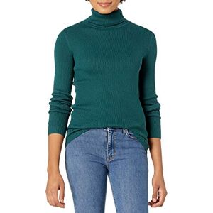 Amazon Essentials Women's Slim-Fit Lightweight Long-Sleeve Turtleneck Jumper, Forest Green, S Amazon Essentials Women's Slim-Fit Lightweight Long-Sleeve Turtleneck Jumper, Forest Green, S