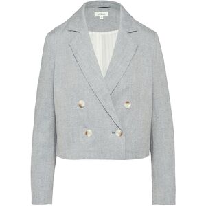 s.Oliver Cotton Blend Short Twill Blazer, lightblue, 10 s.Oliver Cotton Blend Short Twill Blazer, lightblue, 10