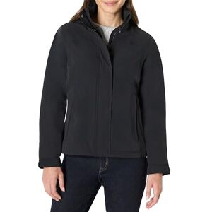 Amazon Essentials Women's Regular-Fit Packable Lightweight Waterproof Rain Jacket, Black, XXL Amazon Essentials Women's Regular-Fit Packable Lightweight Waterproof Rain Jacket, Black, XXL