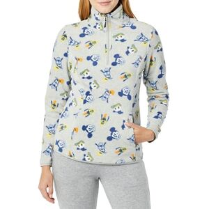 Amazon Essentials Disney Marvel Star Wars Princess Women's Polar Fleece Quarter-Zip Mock Jackets, Mickey and Friends, XS Amazon Essentials Disney Marvel Star Wars Princess Women's Polar Fleece Quarter-Zip Mock Jackets, Mickey and Friends, XS