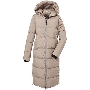 G.I.G.A. DX Women's quilted coat with hood/functional coat is water-repellent GW 50 WMN QLTD CT, light beige, 34, 39840-000 G.I.G.A. DX Women's quilted coat with hood/functional coat is water-repellent GW 50 WMN QLTD CT, light beige, 34, 39840-000