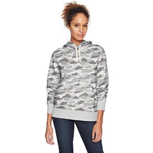 Amazon Essentials Women's French Terry Fleece Pullover Hoodie, Grey Camo, XS Amazon Essentials Women's French Terry Fleece Pullover Hoodie, Grey Camo, XS