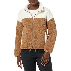 Amazon Essentials Women's Fleece Zip-Up Sherpa Jacket with Stand Neck, Ivory Tan Shearling, XX-Large Amazon Essentials Women's Fleece Zip-Up Sherpa Jacket with Stand Neck, Ivory Tan Shearling, XX-Large
