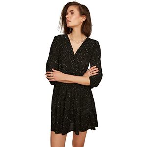 Trendyol Women Mini Skater Regular fit Knitted Dress Schwarz Trendyol Women Mini Skater Regular fit Knitted Dress Schwarz