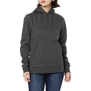 Amazon Essentials Women's French Terry Fleece Pullover Hoodie, Charcoal Heather, XS Amazon Essentials Women's French Terry Fleece Pullover Hoodie, Charcoal Heather, XS