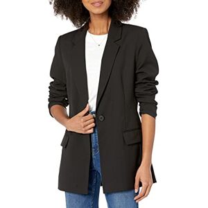 The Drop Women's Blake Long Blazer, Black, 4XL Plus The Drop Women's Blake Long Blazer, Black, 4XL Plus