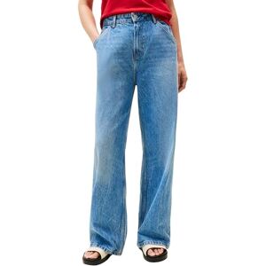 Tommy Hilfiger Women's Loose Wide Leg Ali Mid Rise Jeans, Blue (Ali), 28W/28L Tommy Hilfiger Women's Loose Wide Leg Ali Mid Rise Jeans, Blue (Ali), 28W/28L