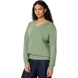 Amazon Essentials Women's Oversized V-Neck Fleece Pullover Sweatshirt, Sage Green, X-Small Amazon Essentials Women's Oversized V-Neck Fleece Pullover Sweatshirt, Sage Green, X-Small